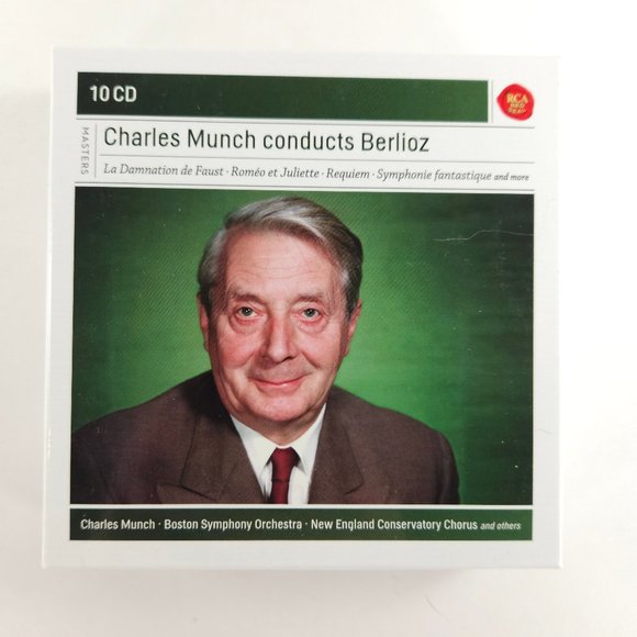 Charles Munch Conducts Berlioz (10 CD Set, 2018) Boston Symphony Orchestra - Picture 1 of 10